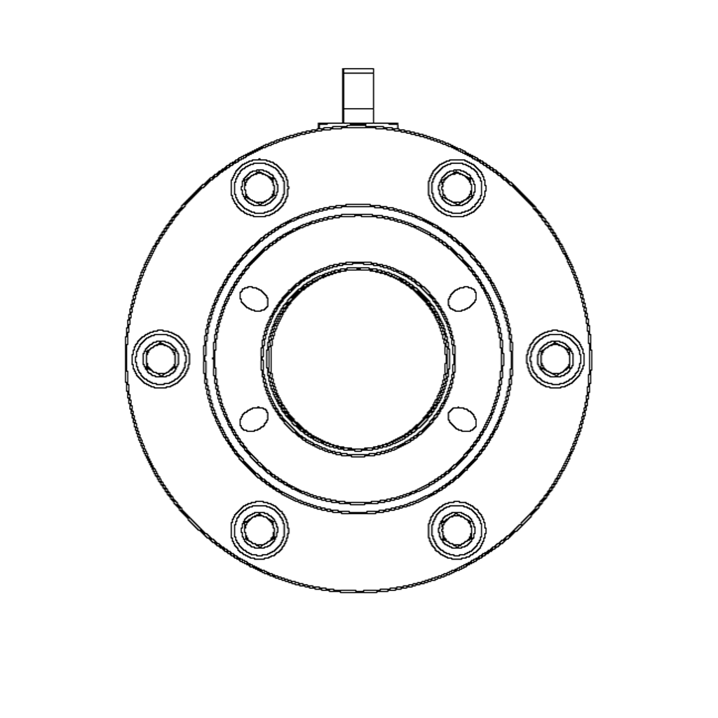 DN80/100 - Kugelhahn Luftöffnend/Luftschließend - V4A
