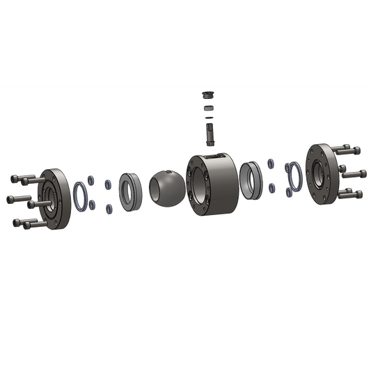 DN25/50 - Kugelhahn handbetätigt - V4A