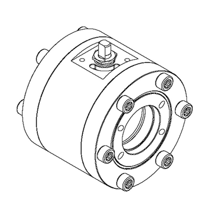 DN50/80 - Kugelhahn Luftöffnend/Luftschließend - V4A
