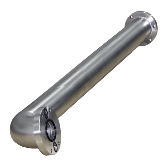 DN80/100 - Rohrpassstück mit Bogen 90° - V4A