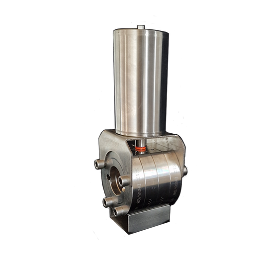 DN50/80 - Scheibenventil mit Antrieb Luftöffnend/Federschließend - V4A