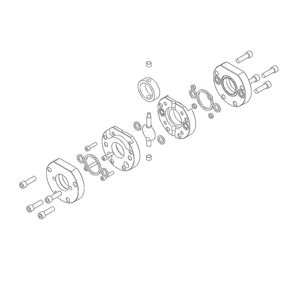 DN80/100 - Scheibenventil mit Antrieb Luftöffnend/Luftschließend - V4A
