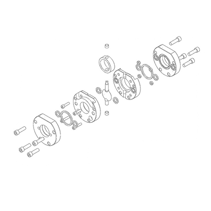 DN80/100 - Scheibenventil mit Antrieb Luftöffnend/Luftschließend - V4A